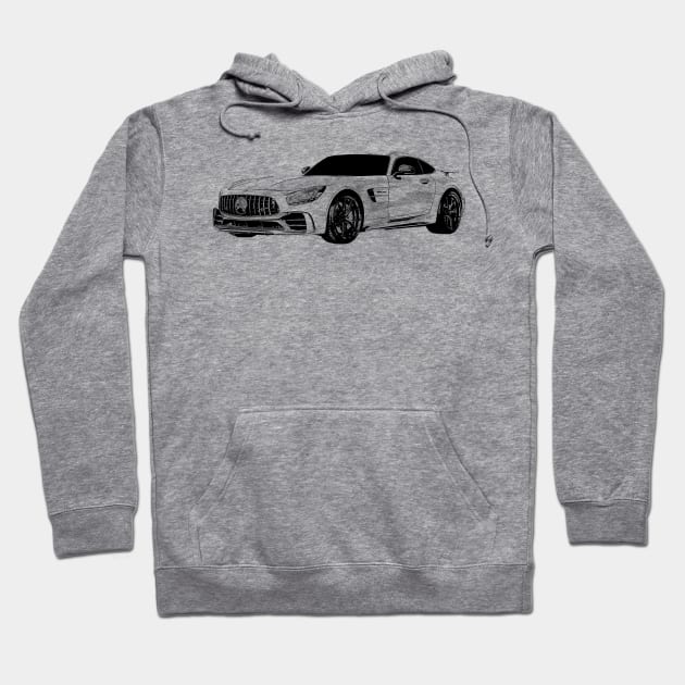 AMG GTS Hoodie by Garage Buds